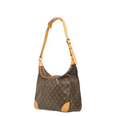 ルイ ヴィトン モノグラム ブローニュ35 ワンショルダーバッグ M51260 ブラウン PVC レザー レディース LOUIS VUITTON 【中古】